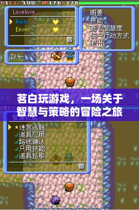 茗白游戲，智慧與策略的冒險之旅