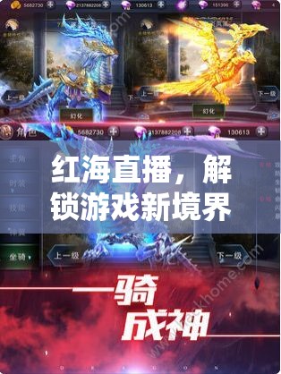 解鎖游戲新境界，紅海直播的互動盛宴