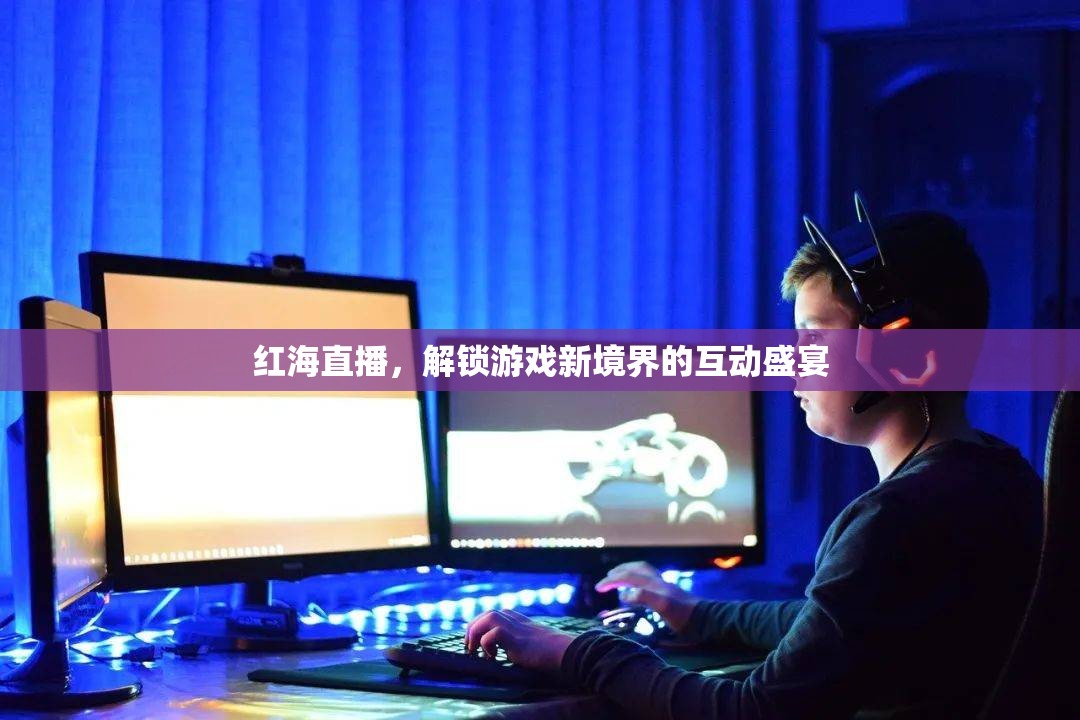 解鎖游戲新境界，紅海直播的互動盛宴