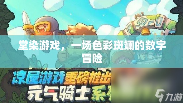 色彩斑斕的數(shù)字冒險(xiǎn)，堂染游戲的奇妙之旅