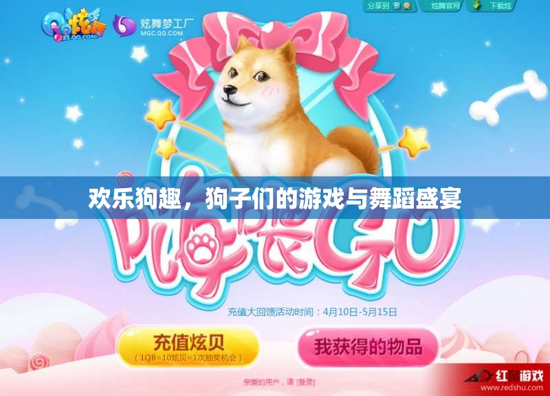 歡樂狗趣，狗子們的游戲與舞蹈盛宴