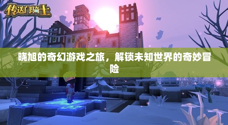 曉旭的奇幻游戲之旅，解鎖未知世界的奇妙冒險(xiǎn)