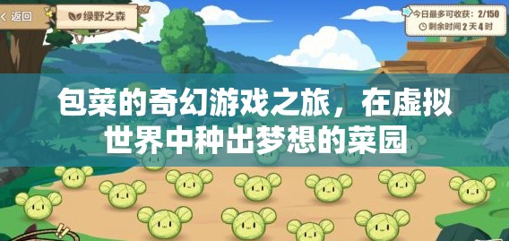包菜的奇幻游戲之旅，在虛擬世界中播種夢想的菜園