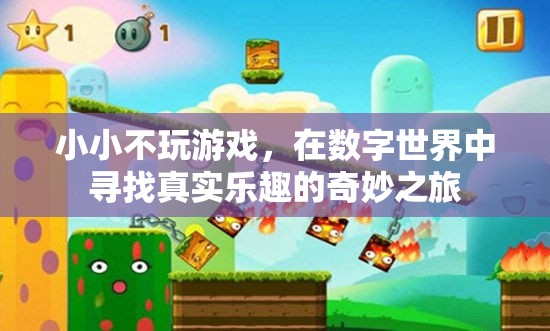 小小在數(shù)字世界中尋找真實(shí)樂趣的奇妙之旅，不玩游戲的另類探索