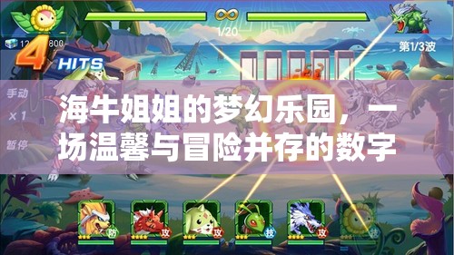 海牛姐姐的夢幻樂園，數(shù)字游戲中的溫馨與冒險之旅