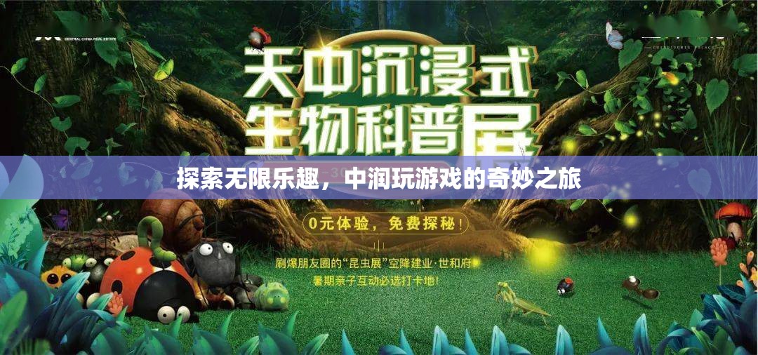 中潤游戲，探索無限樂趣的奇妙之旅