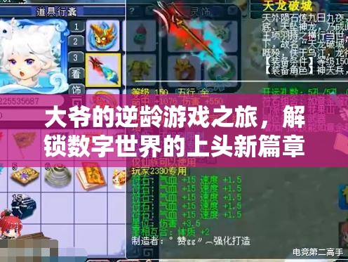 大爺?shù)哪纨g游戲之旅，解鎖數(shù)字世界的上頭新篇章