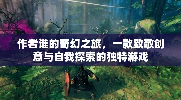 誰的奇幻之旅，創(chuàng)意與自我探索的獨特冒險