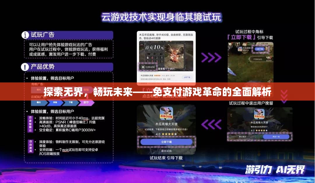 免支付游戲，探索未來(lái)游戲體驗(yàn)的革命性變革