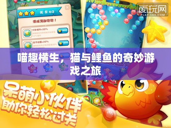 喵趣橫生，貓與鯉魚的奇妙游戲之旅