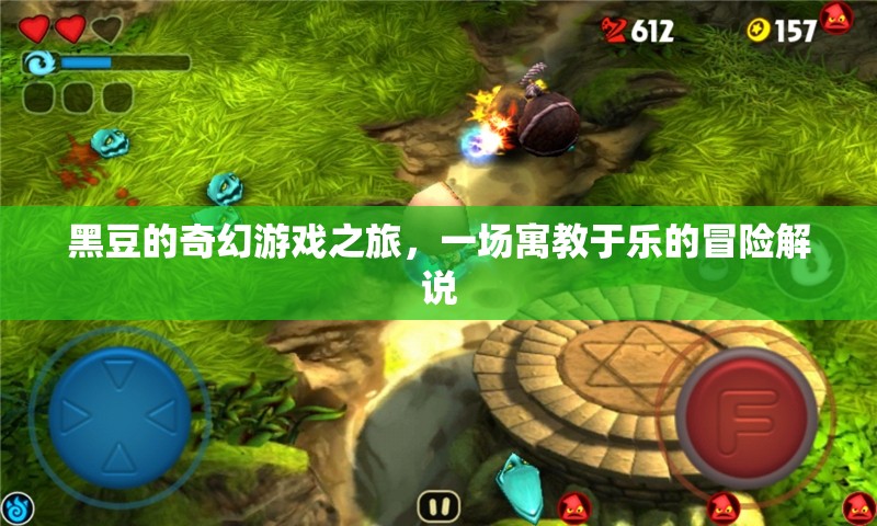 黑豆的奇幻游戲之旅，寓教于樂的冒險故事