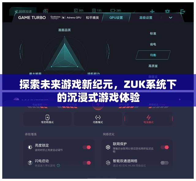 ZUK系統(tǒng)，開啟未來游戲新紀元，打造沉浸式游戲體驗