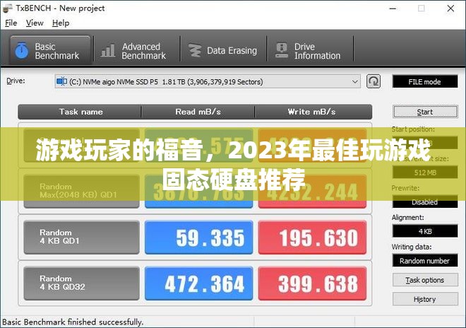 2023年游戲玩家必備，頂級固態(tài)硬盤推薦