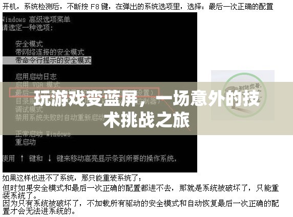 游戲藍(lán)屏，一場意外的技術(shù)挑戰(zhàn)之旅