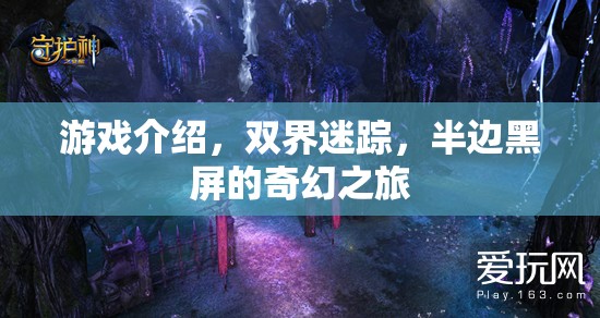 半邊黑屏的奇幻冒險(xiǎn)，雙界迷蹤游戲揭秘
