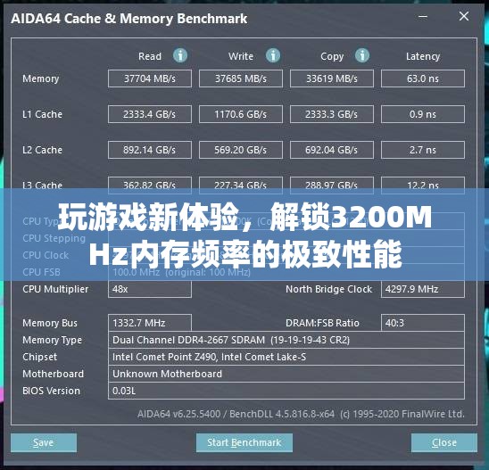 解鎖3200MHz內(nèi)存頻率，探索游戲性能的極致新體驗
