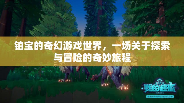 鉑寶的奇幻游戲世界，探索與冒險(xiǎn)的奇妙旅程