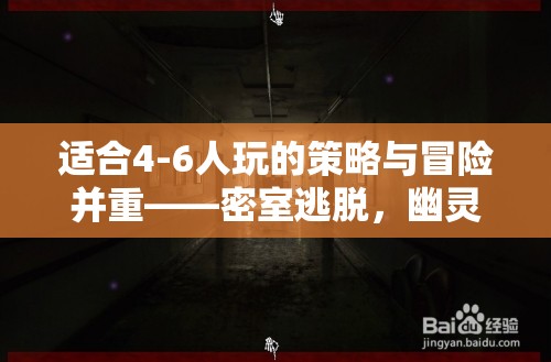 策略與冒險(xiǎn)的完美結(jié)合，4-6人幽靈古堡密室逃脫游戲介紹