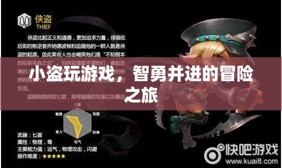 智勇雙全，小盜的冒險游戲之旅