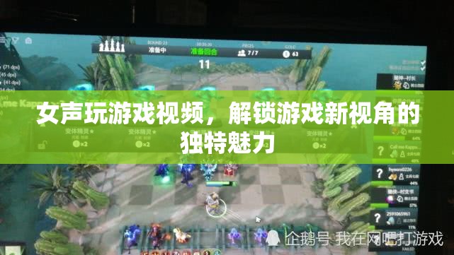 女聲游戲視頻，解鎖游戲新視角的獨特魅力