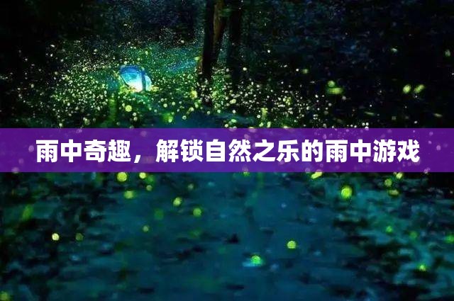 雨中奇趣，解鎖自然之樂的雨中游戲