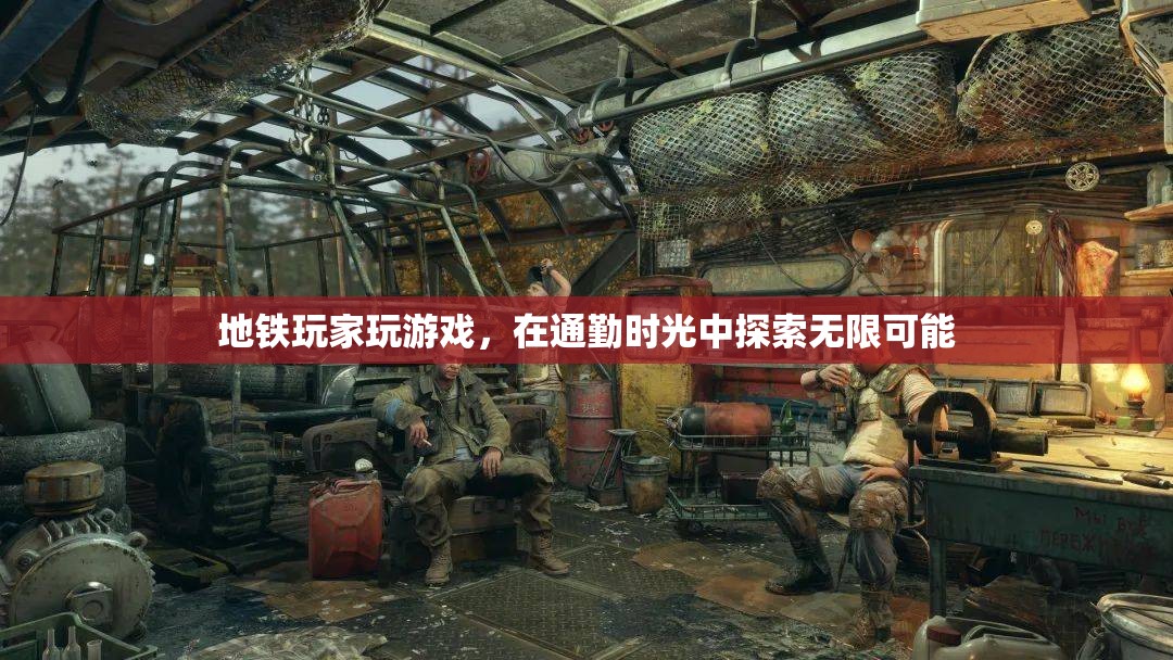 地鐵通勤時光，玩家在地鐵上探索游戲世界