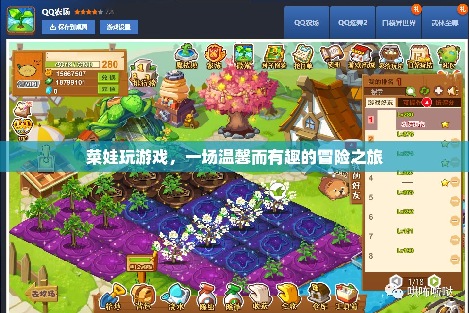 菜娃的溫馨有趣冒險之旅