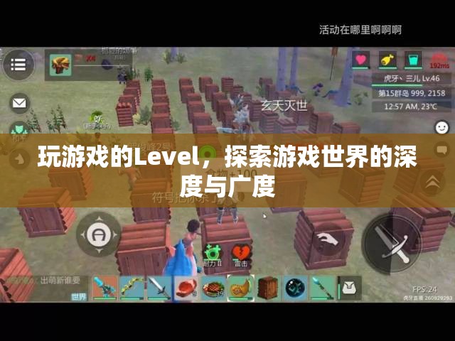探索游戲世界的深度與廣度，解鎖游戲Level的新境界