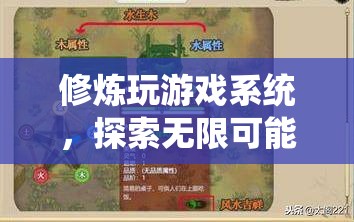 探索無限可能的奇幻之旅，修煉玩游戲系統(tǒng)