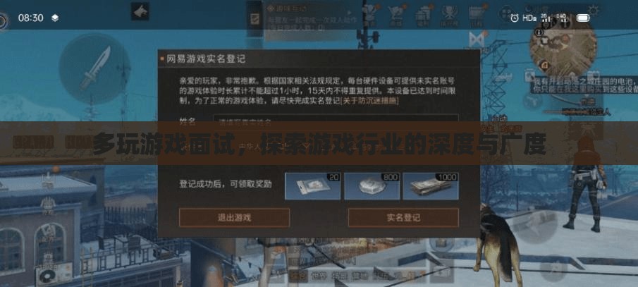 探索游戲行業(yè)的深度與廣度，多玩游戲面試