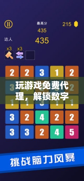 免費(fèi)代理玩游戲，解鎖數(shù)字娛樂新篇章