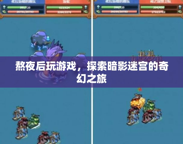 熬夜探索暗影迷宮，奇幻游戲之旅開啟