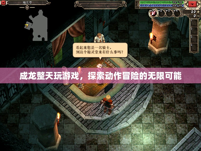 成龍?zhí)剿鲃幼髅半U，游戲世界的無限可能