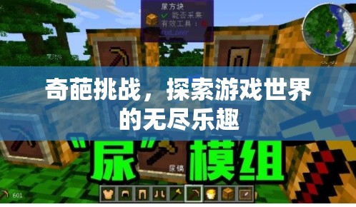 探索游戲世界的無盡樂趣，奇葩挑戰(zhàn)來襲！