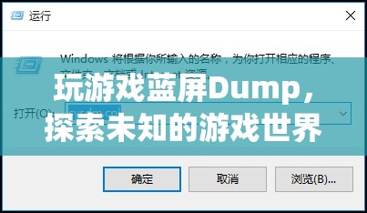 游戲藍(lán)屏Dump，探索未知世界與故障的藝術(shù)