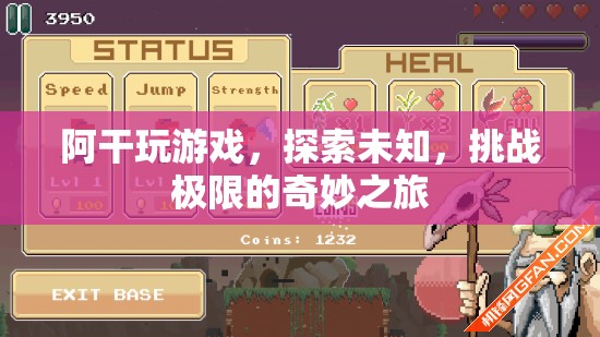 阿干，探索未知，挑戰(zhàn)極限的奇妙游戲之旅