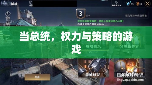 總統(tǒng)，權(quán)力與策略的游戲