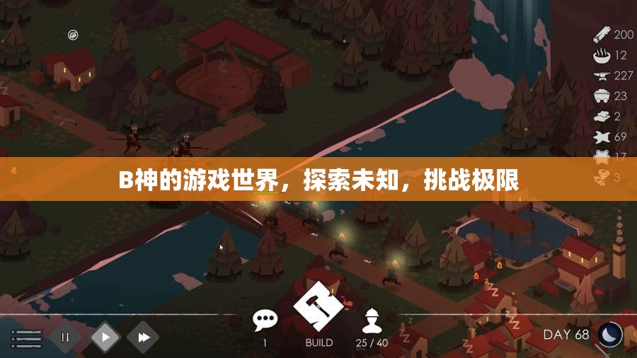 B神游戲世界，探索未知，挑戰(zhàn)極限之旅