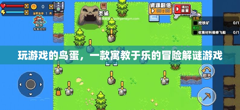 玩游戲的鳥蛋寓教于樂，冒險(xiǎn)解謎等你來挑戰(zhàn)！