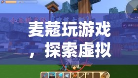 麥蔻探索虛擬世界的奇妙之旅