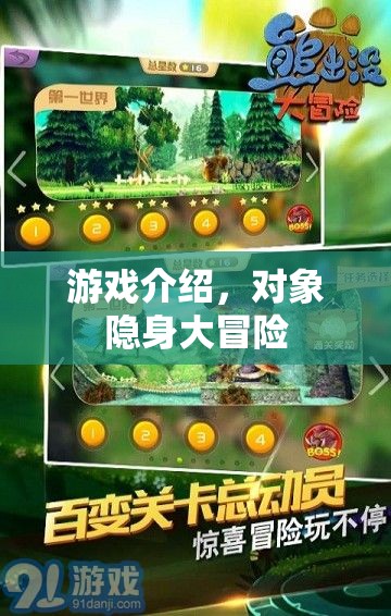 對象隱身大冒險，探索未知世界的奇妙冒險