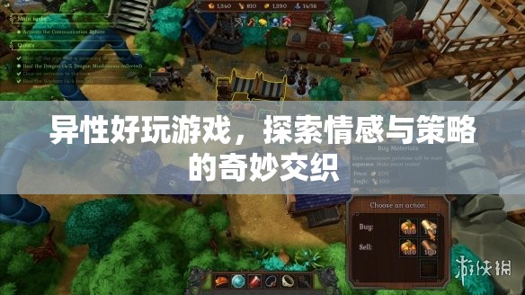 異性好玩游戲，探索情感與策略的奇妙交織