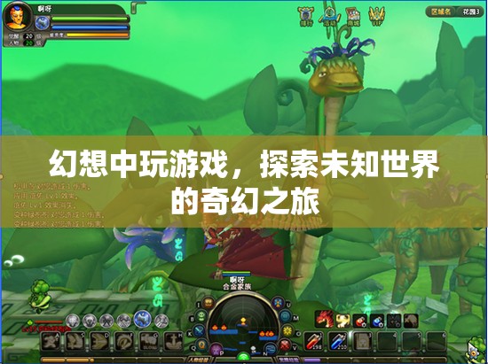 探索未知世界的奇幻游戲之旅