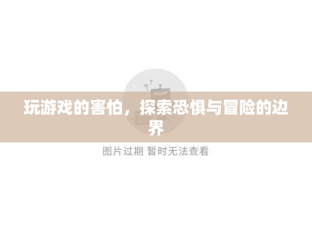 探索恐懼邊界，游戲玩家的冒險(xiǎn)之旅