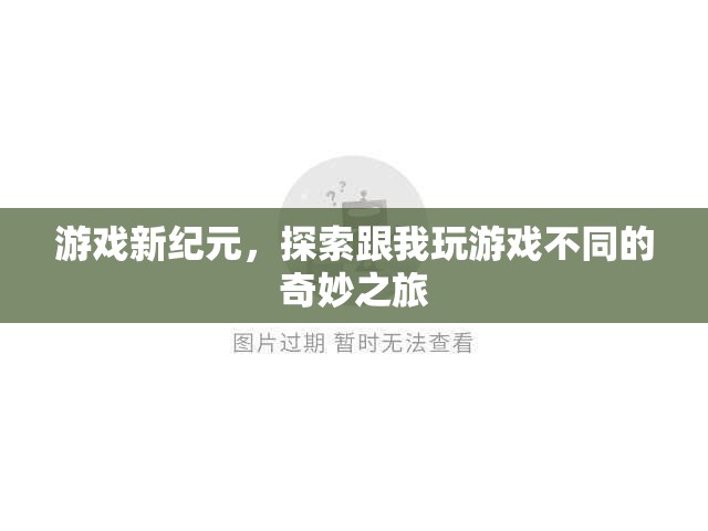 游戲新紀(jì)元，探索奇妙之旅，帶你領(lǐng)略不一樣的游戲體驗