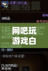 網(wǎng)吧游戲白屏，探索未知與極限的冒險之旅