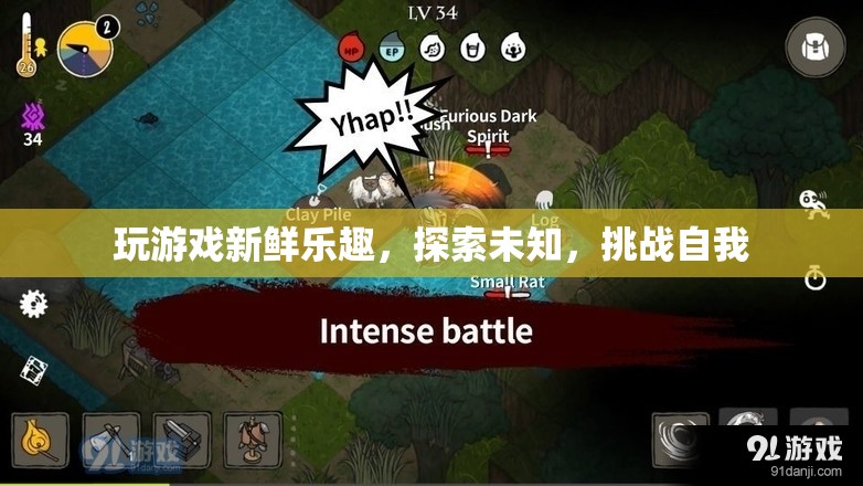 探索未知，挑戰(zhàn)自我，游戲帶來(lái)的新鮮樂(lè)趣