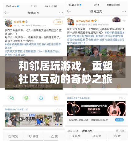 重塑社區(qū)互動的奇妙之旅，與鄰居共玩游戲