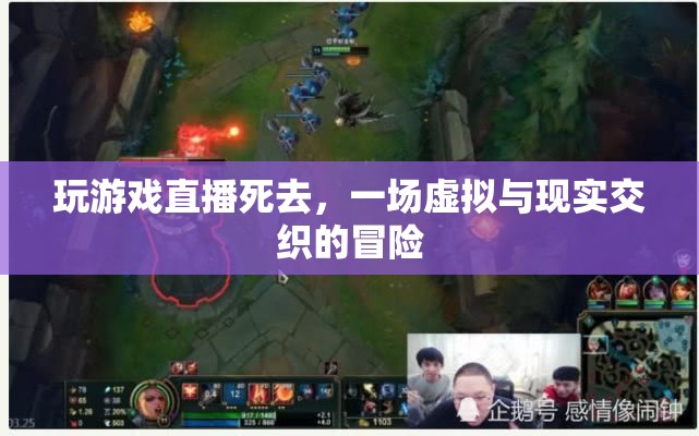 游戲直播中的生死冒險，虛擬與現(xiàn)實的交織