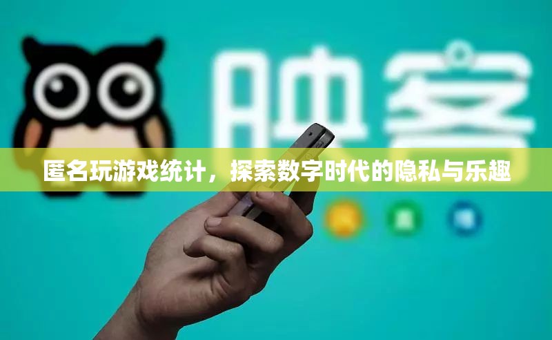 數(shù)字時(shí)代下的隱私與樂趣，匿名玩游戲的統(tǒng)計(jì)探索